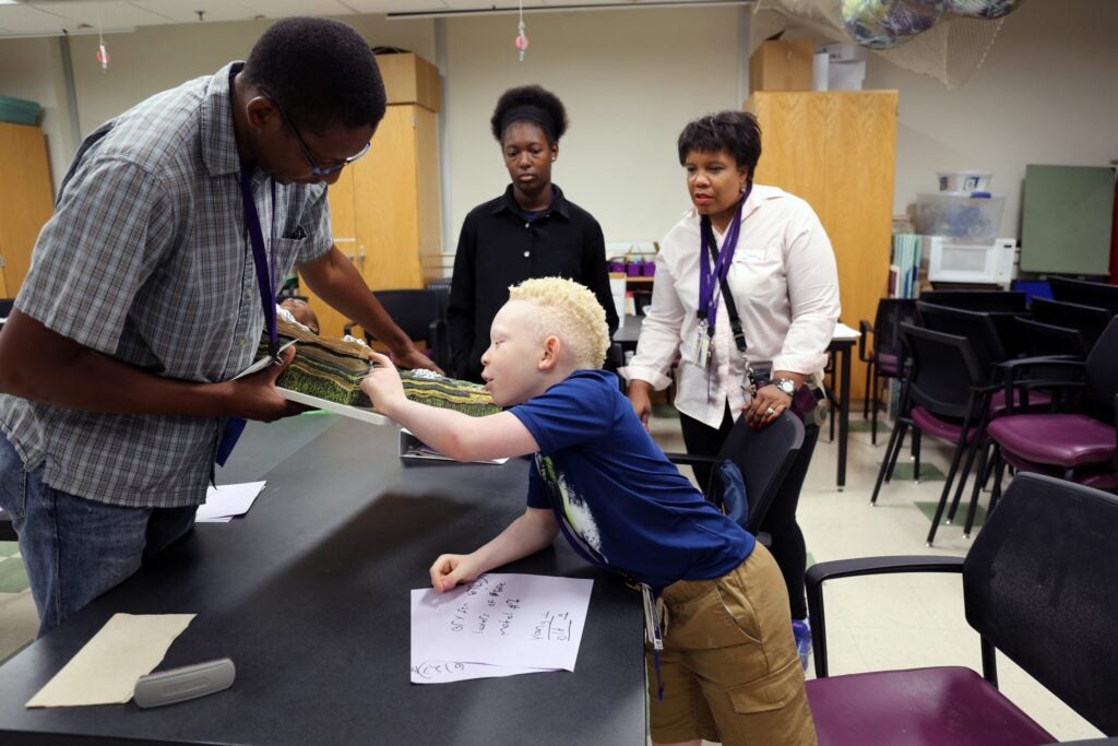 Bryson identifies layers in a topographical model