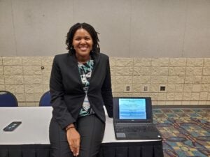 Kawanna Bright presents at  American Association for Teaching and Curriculum annual meeting.