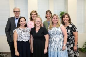 Group photo of ECU College of Education MSITE faculty and Vision Symposium presenters