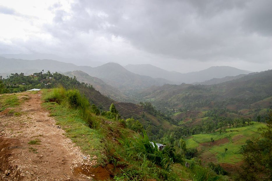 Fondwa Mountains of Haiti.