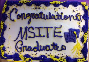 MSITE graduation cake