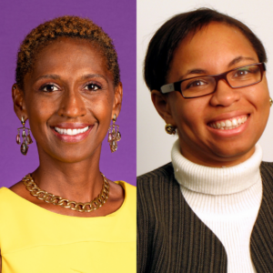 headshots of Dr. Loni Crumb and Dr. Crystal Chambers
